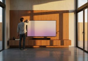 Taille TV longueur largeur