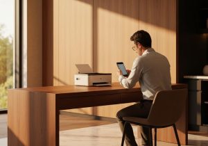 Comment puis-je connecter mon imprimante à mon téléphone portable ?
